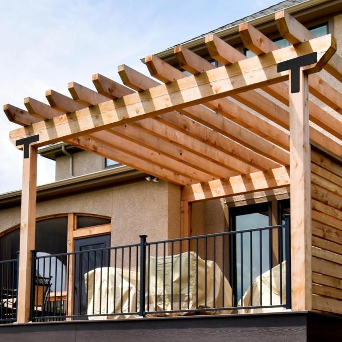 Schwarz-Pulver-beschichtete rechten Winkel Halterungen für die Reparatur Ecke für Hausmöbel Pavillon Truss Rahmen aus Stahl 4