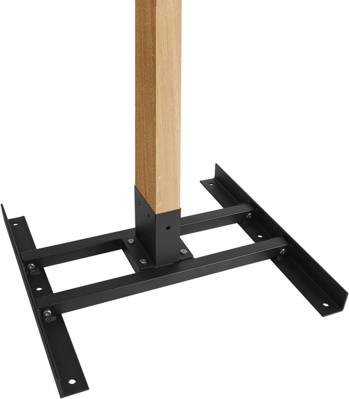 Latest company news about 2x4 Zielscheibenständer-Basis für Stahlschießscheiben, doppelte T-förmige Basis, Pfostenhalter für Schießstand im Freien