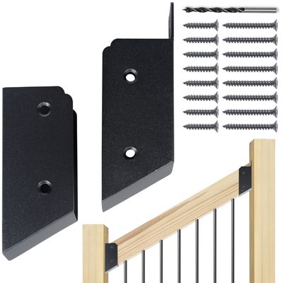 Qualität  Deck Railing Bracket and Deck Baluster Attachments with Up To 200 Lbs Weight Capacity usine