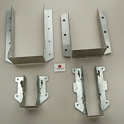 2x6 Joist Hanger,LU26 20 Gauge Double Shear Face Mount Joist Hanger Hurrikan Bindungen für Rafter Bindung Halterungen für Boden Deck und Decken Balken