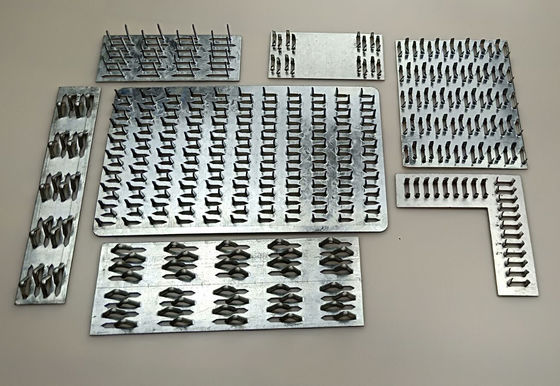 100 mm rechteckige galvanisierte Holzrahmenband Nägel korrosionsbeständig